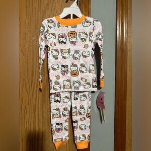*CLEARANCE* 
Halloween trick or treat candy Hello Kitty Pajamas